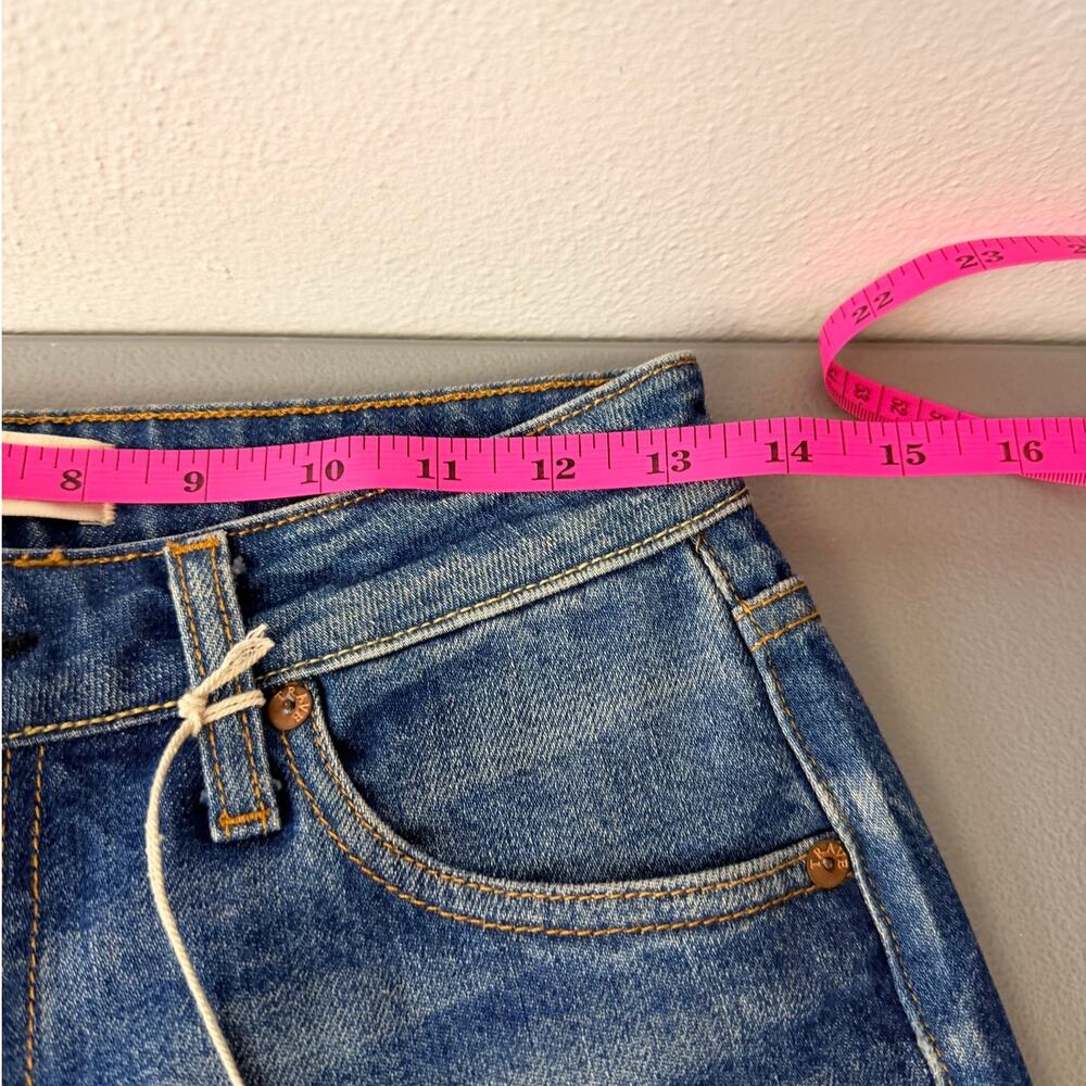 TRAVE Colette Raw Hem Cropped Flare Jeans Womens 26 NWT - Picture 4 of 10